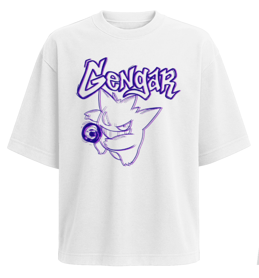 Polera Oversize - Gengar